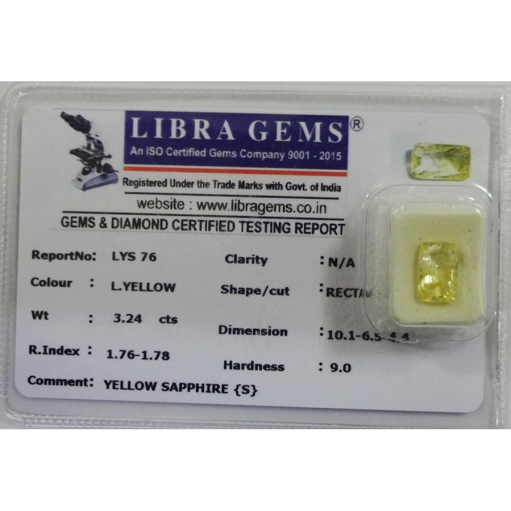 YELLOW SAPPHIRE