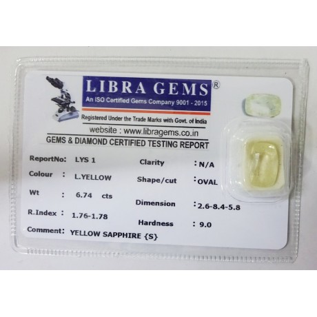 YELLOW SAPPHIRE