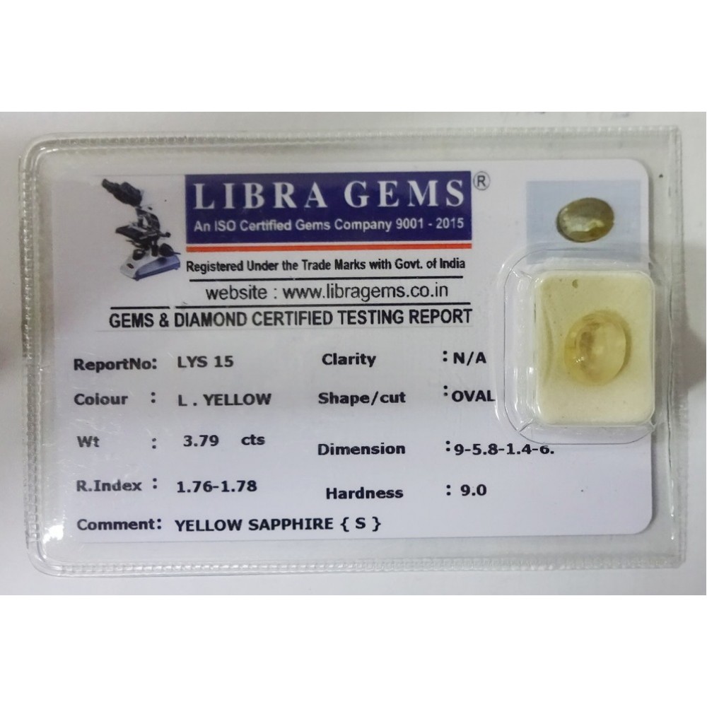 YELLOW SAPPHIRE