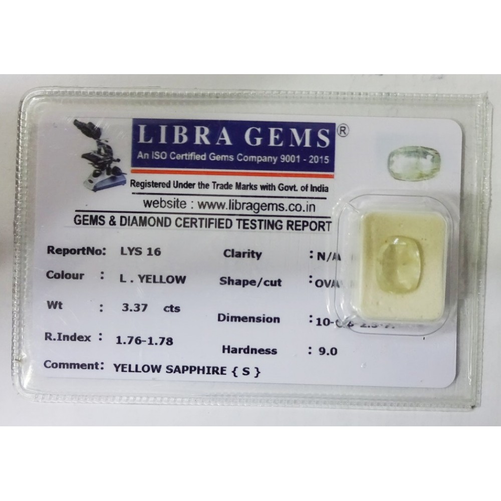 YELLOW SAPPHIRE