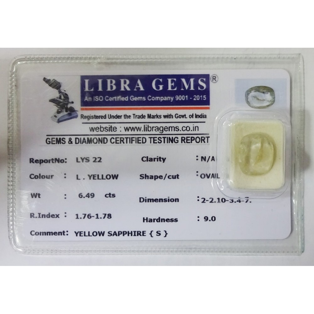 YELLOW SAPPHIRE