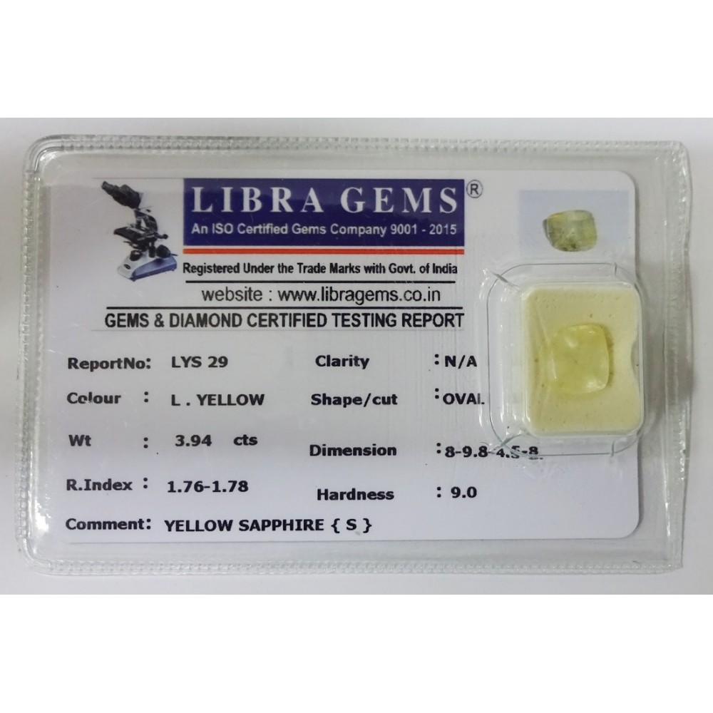 YELLOW SAPPHIRE
