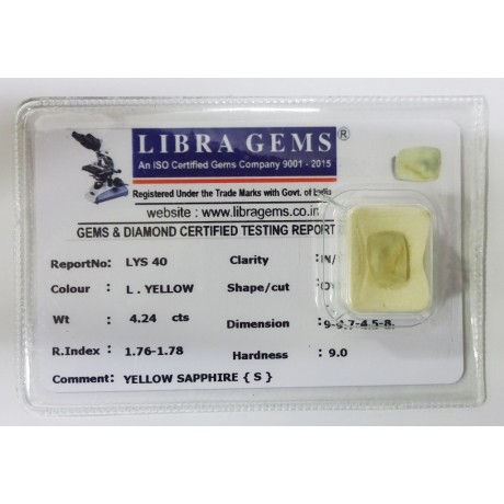 YELLOW SAPPHIRE