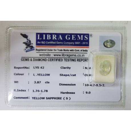 YELLOW SAPPHIRE