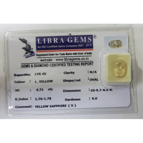 YELLOW SAPPHIRE