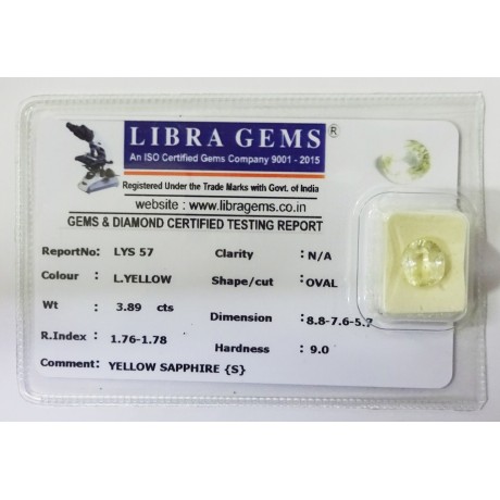 YELLOW SAPPHIRE