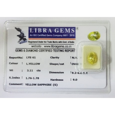 YELLOW SAPPHIRE