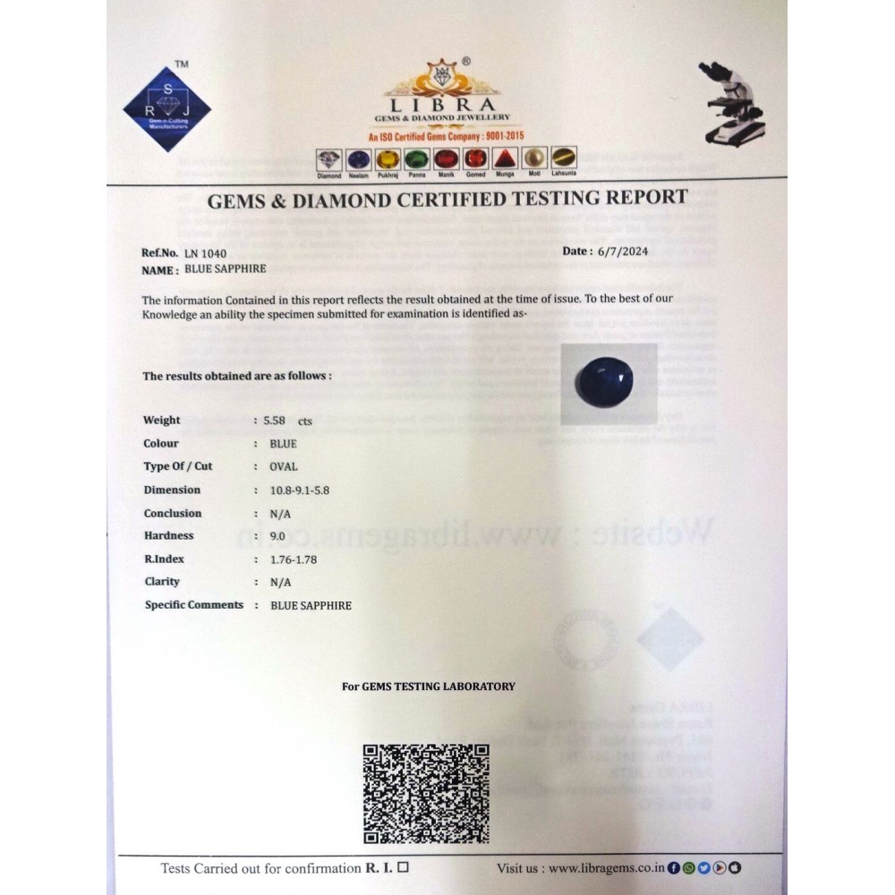 BLUE SAPPHIRE 
