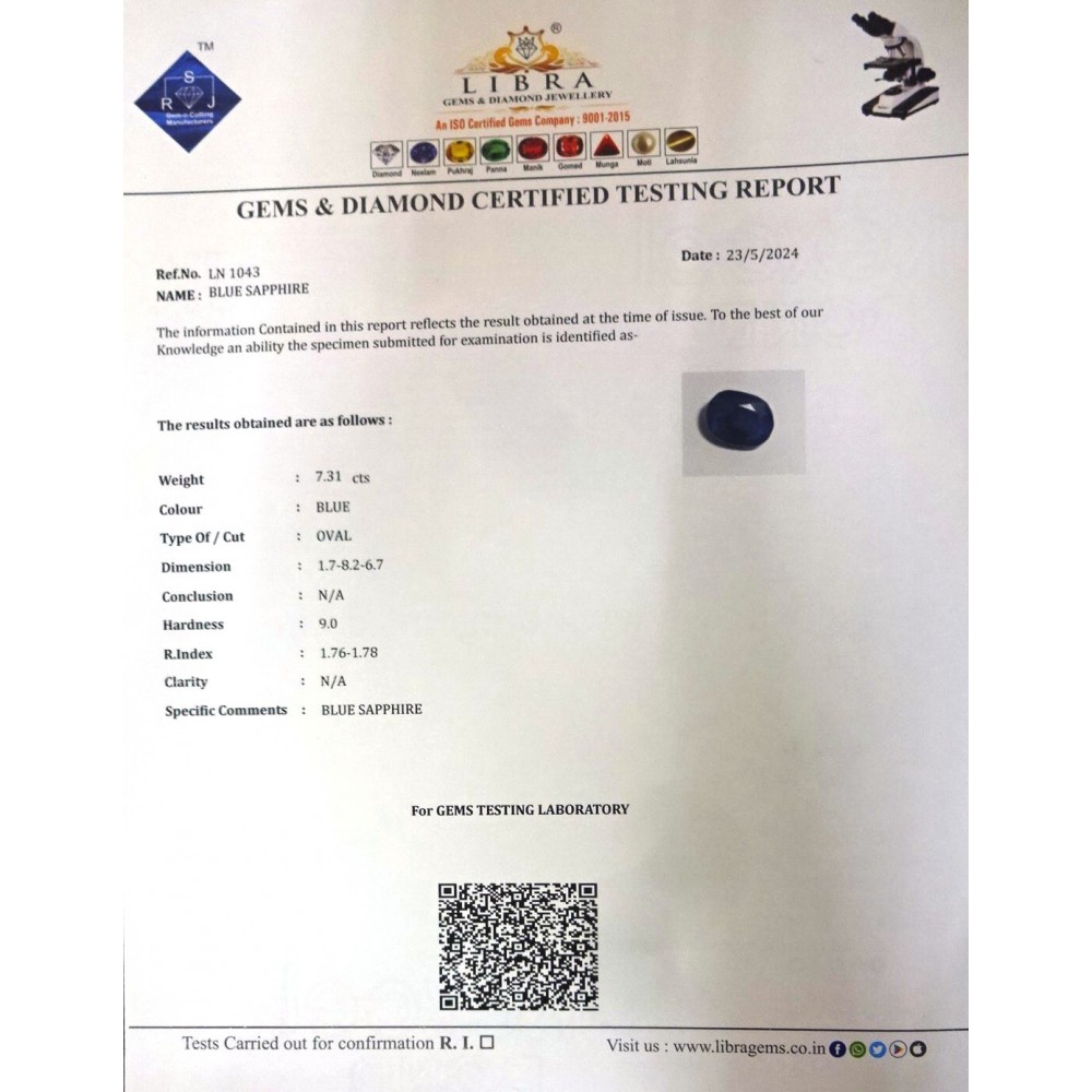 BLUE SAPPHIRE 