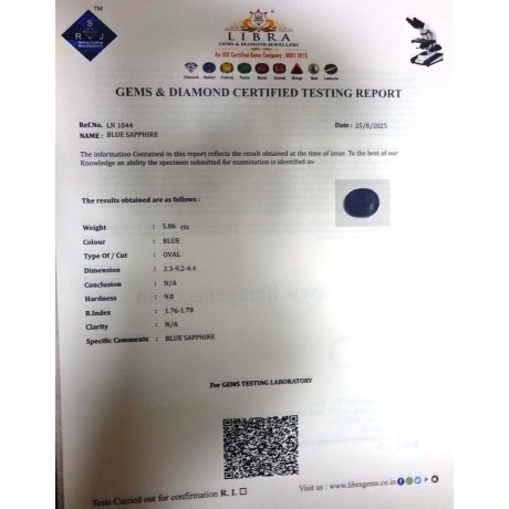BLUE SAPPHIRE 