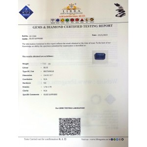 BLUE SAPPHIRE 