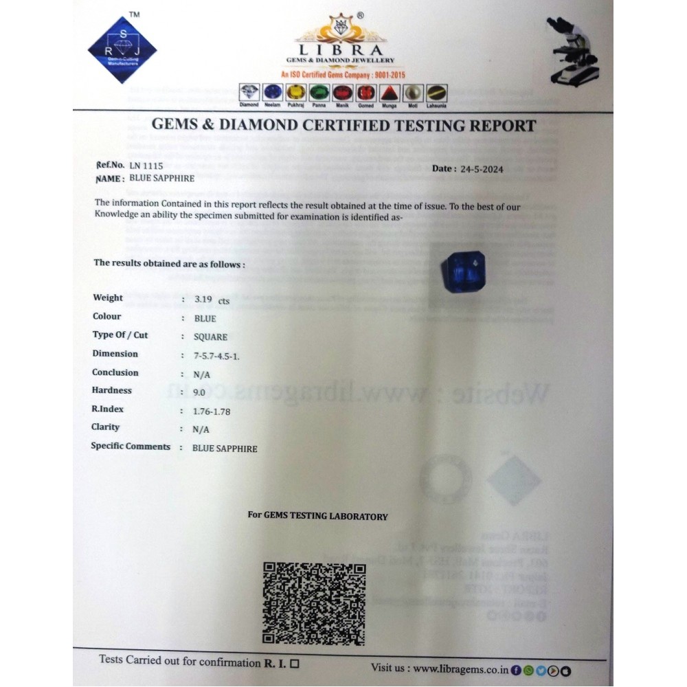 BLUE SAPPHIRE 