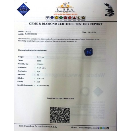 BLUE SAPPHIRE 