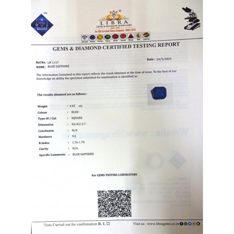BLUE SAPPHIRE 