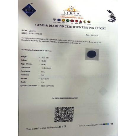 BLUE SAPPHIRE 