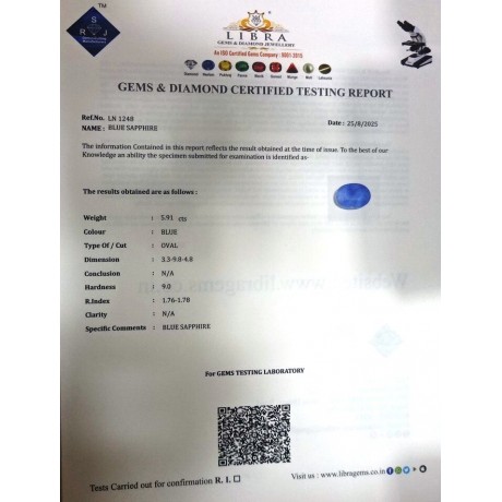 BLUE SAPPHIRE 