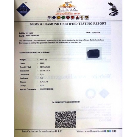 BLUE SAPPHIRE 