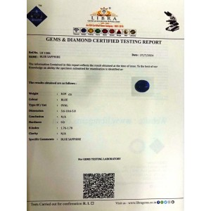 BLUE SAPPHIRE 