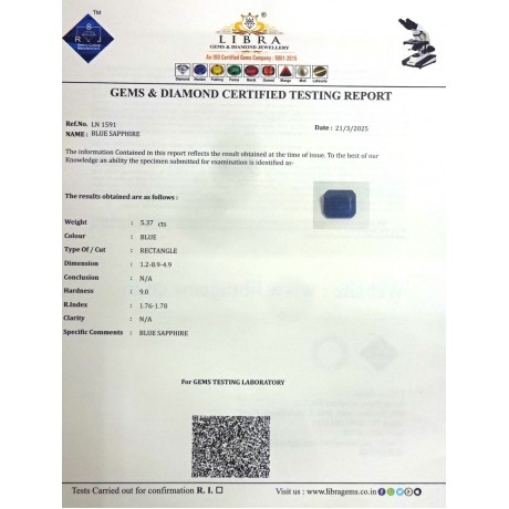 BLUE SAPPHIRE 