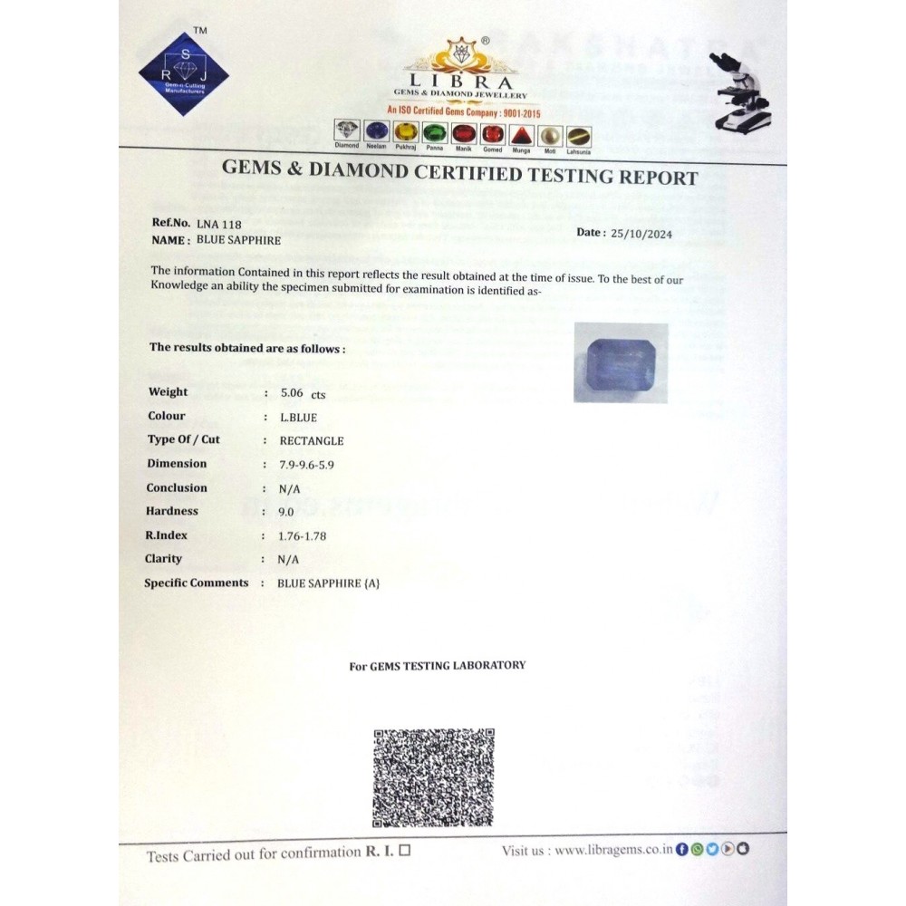 BLUE SAPPHIRE 