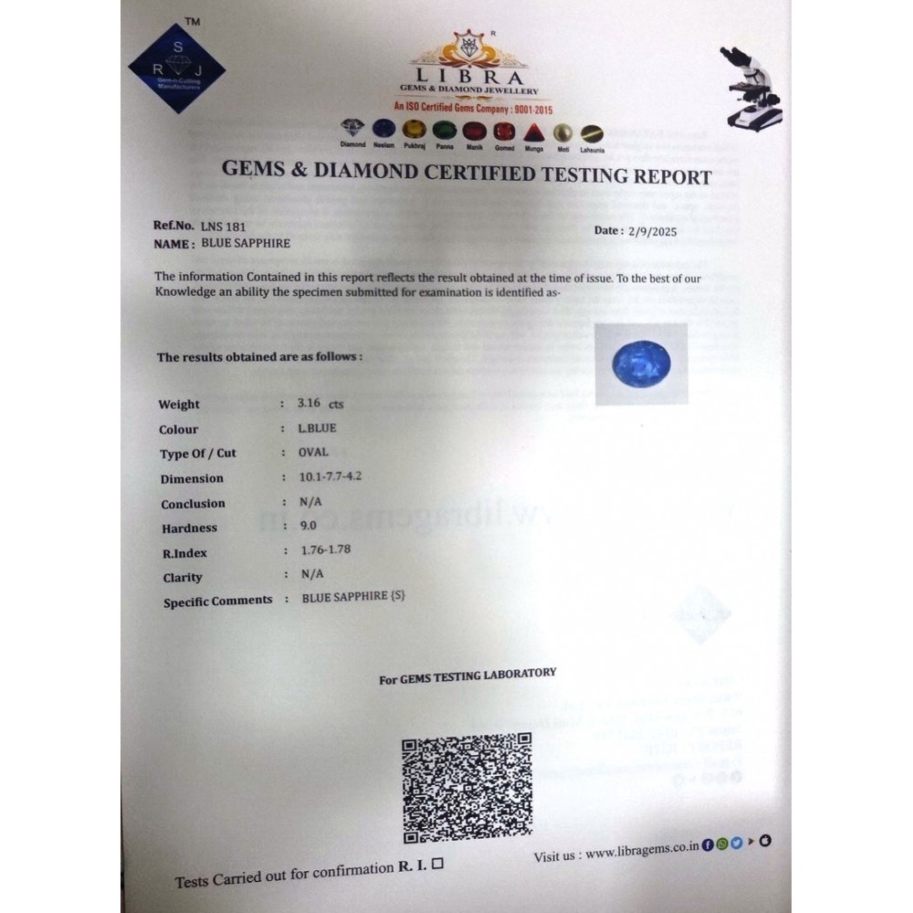 BLUE SAPPHIRE 