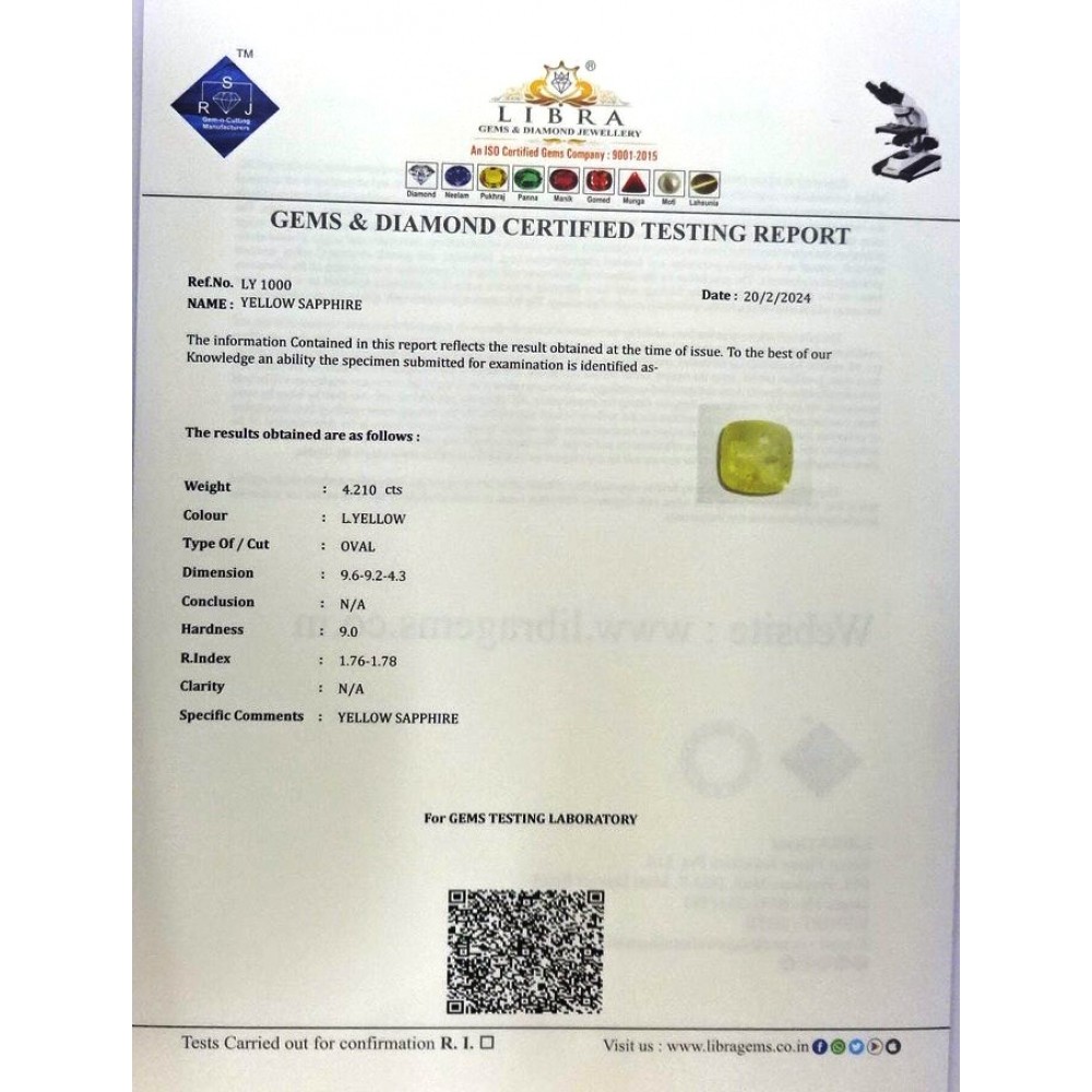 YELLOW SAPPHIRE
