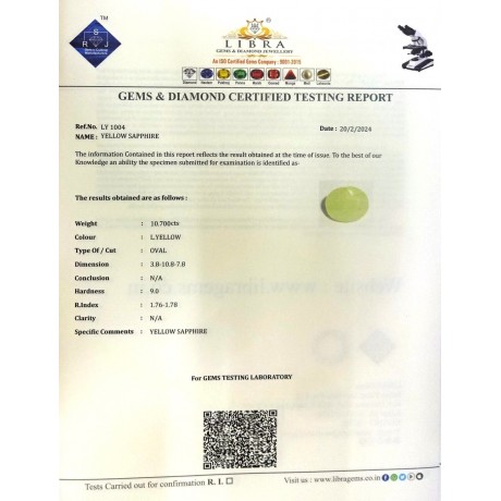 YELLOW SAPPHIRE