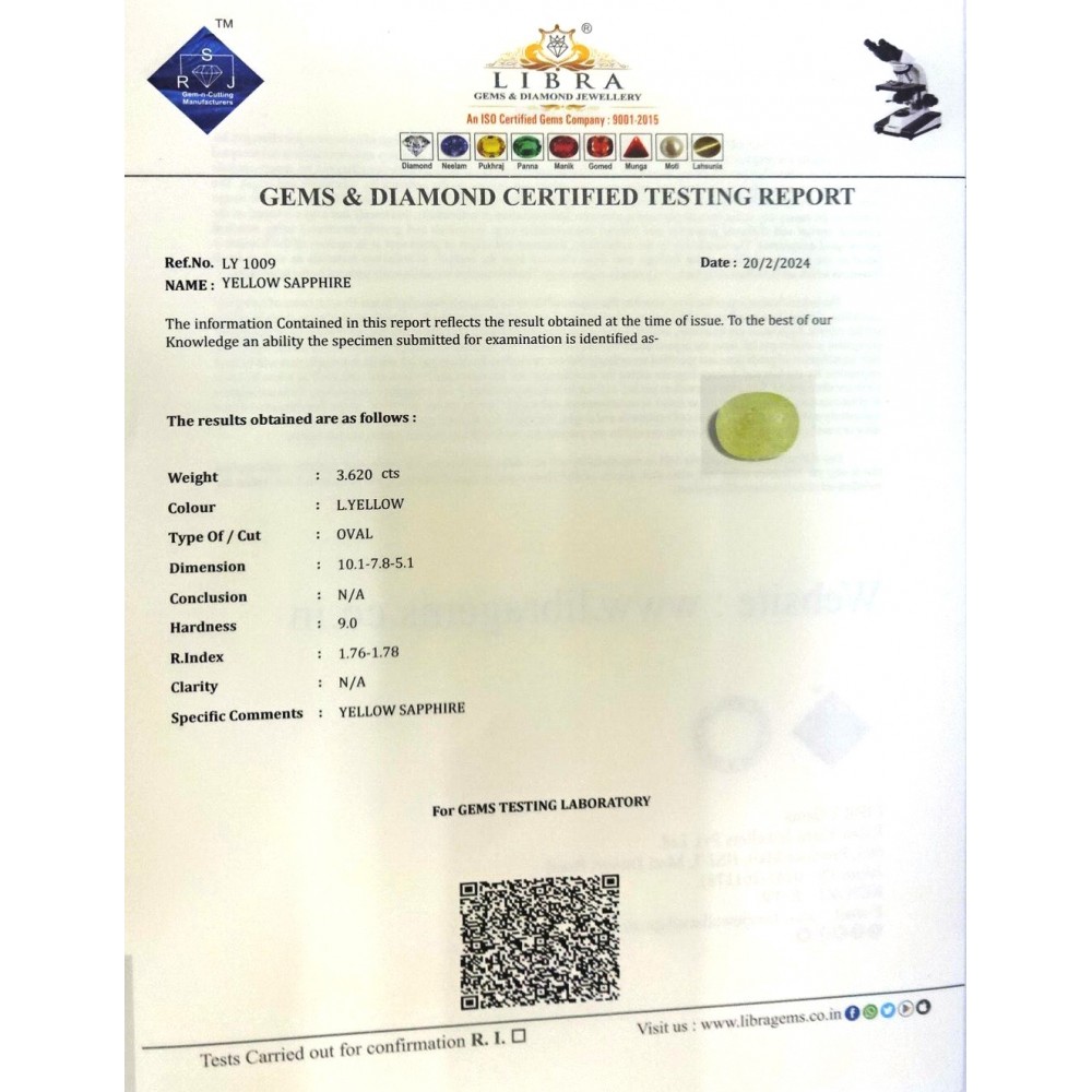 YELLOW SAPPHIRE
