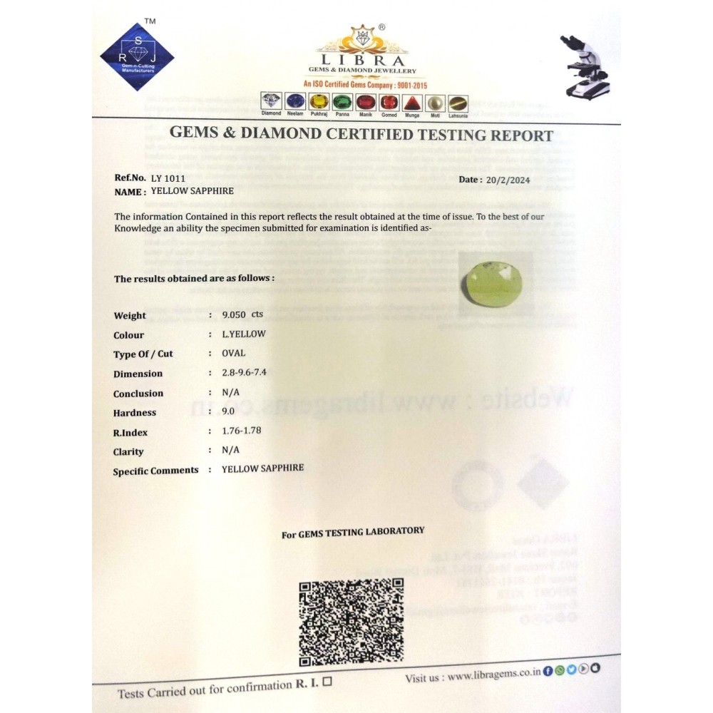 YELLOW SAPPHIRE