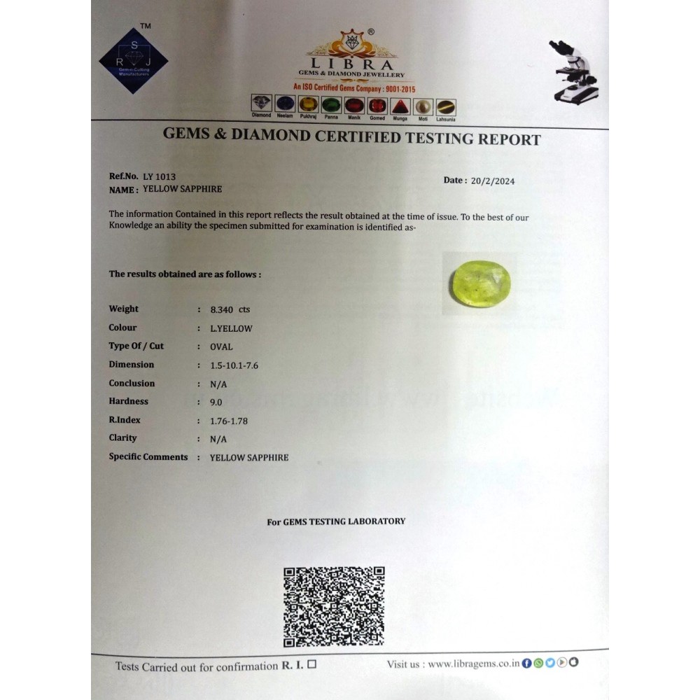 YELLOW SAPPHIRE