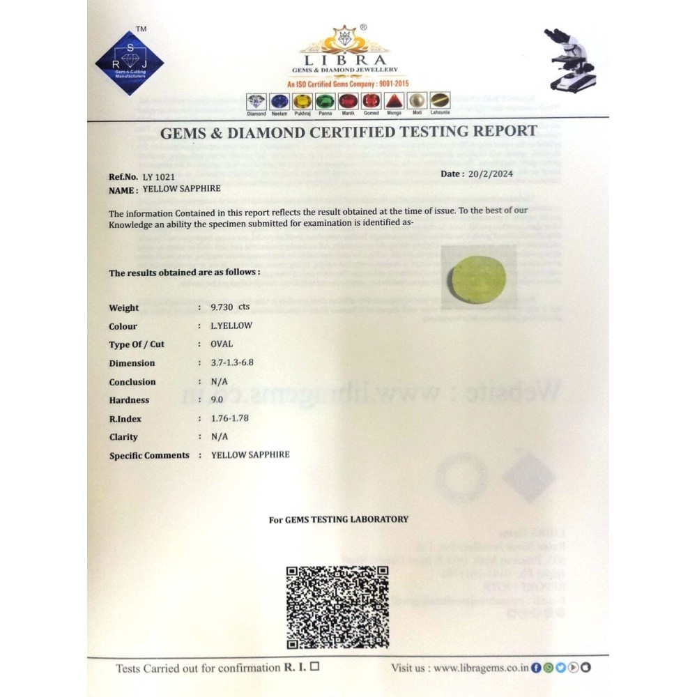 YELLOW SAPPHIRE