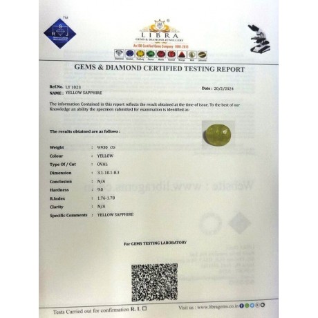 YELLOW SAPPHIRE