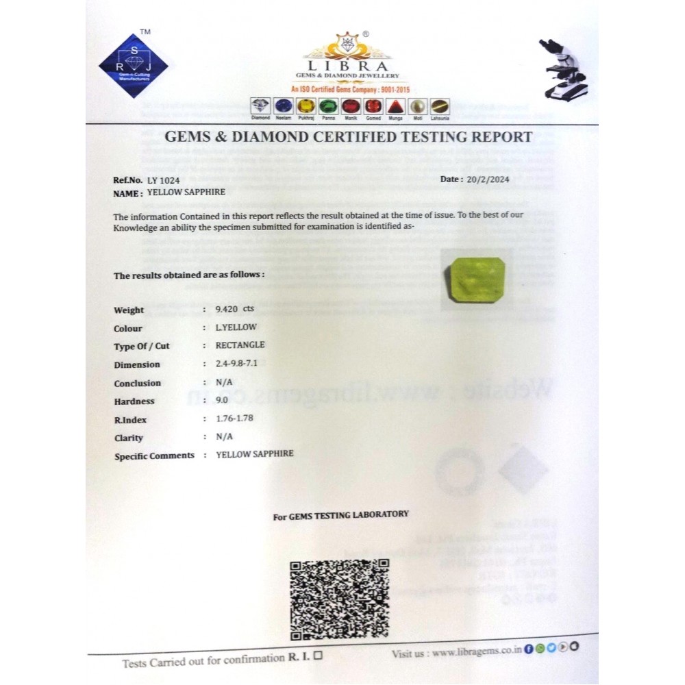 YELLOW SAPPHIRE