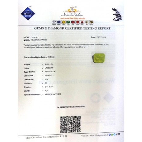 YELLOW SAPPHIRE