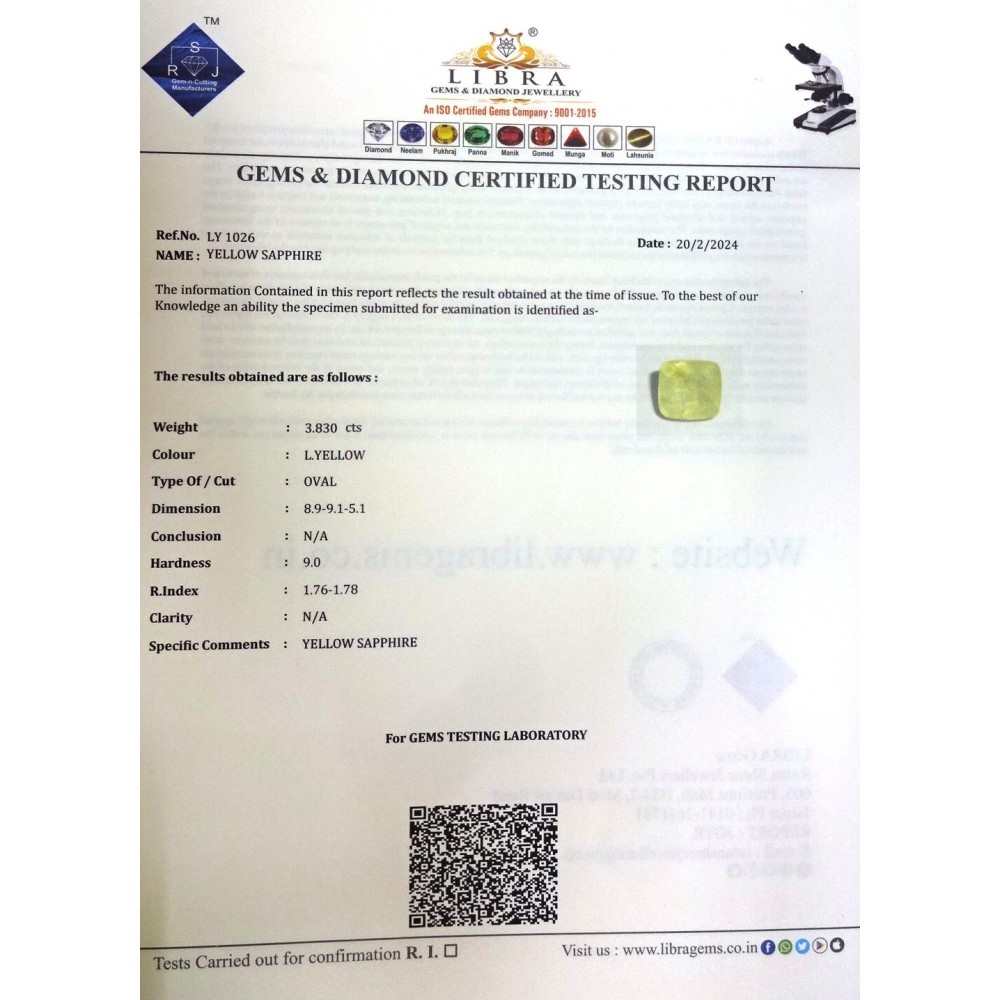 YELLOW SAPPHIRE