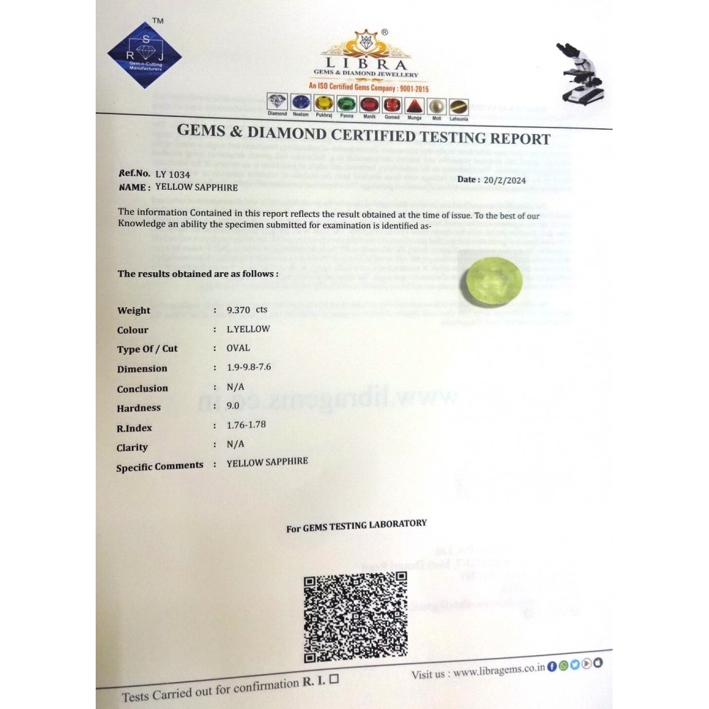 YELLOW SAPPHIRE