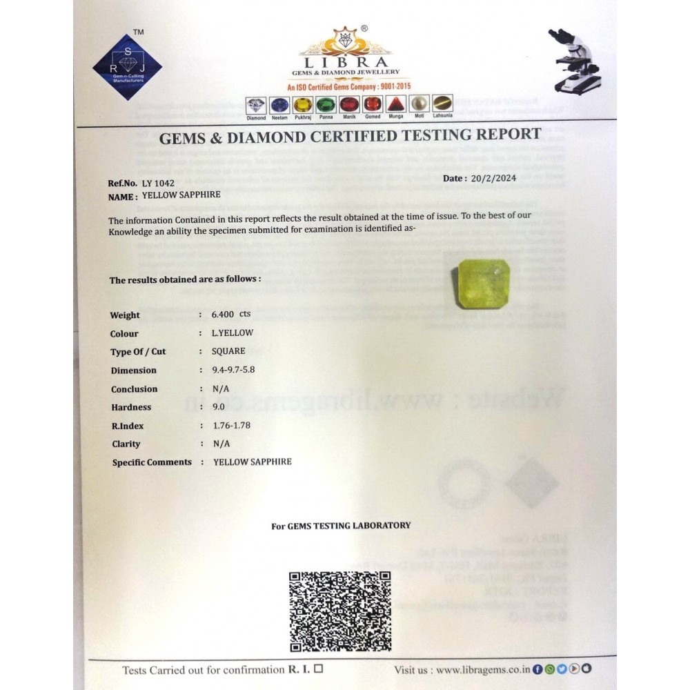 YELLOW SAPPHIRE
