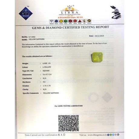 YELLOW SAPPHIRE