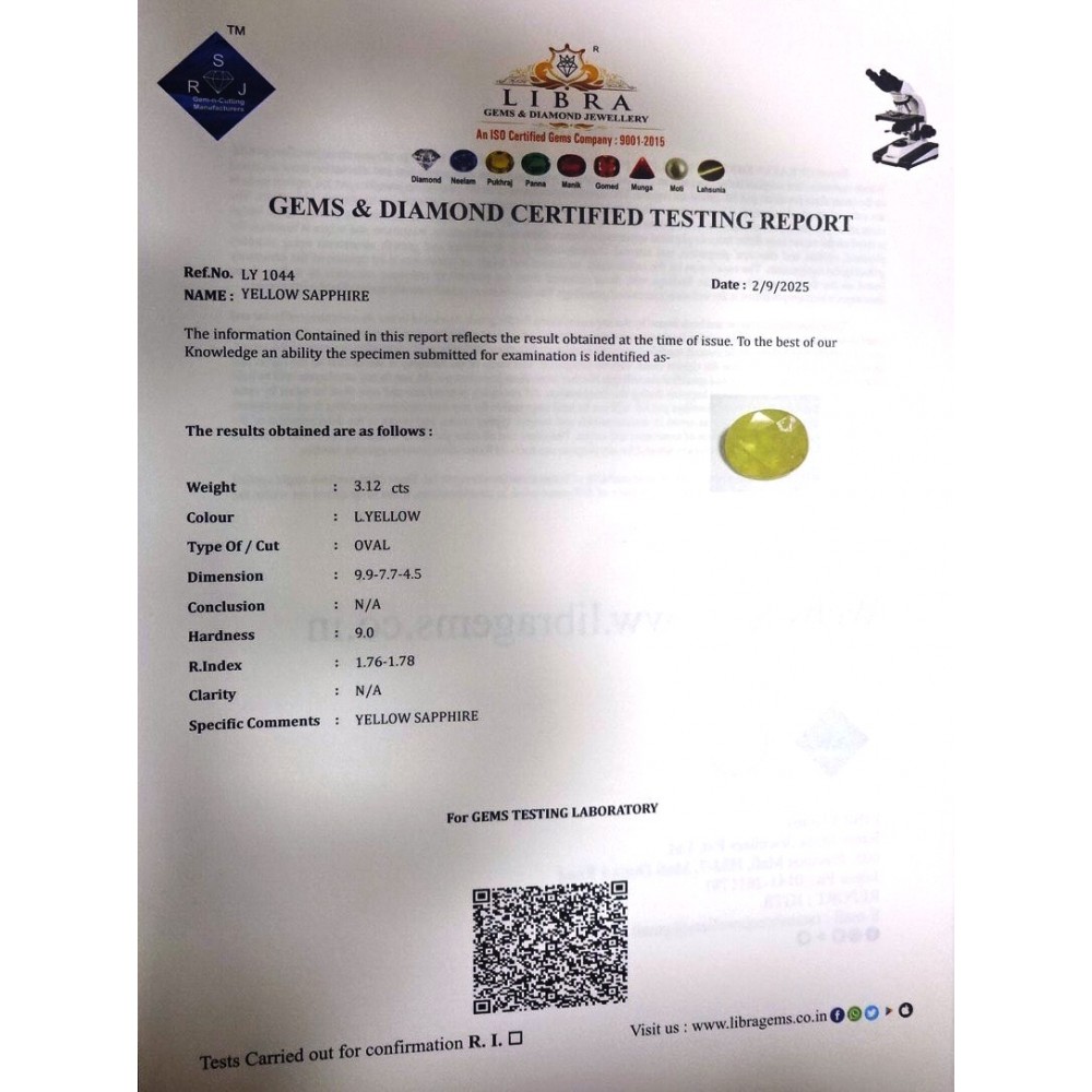 YELLOW SAPPHIRE