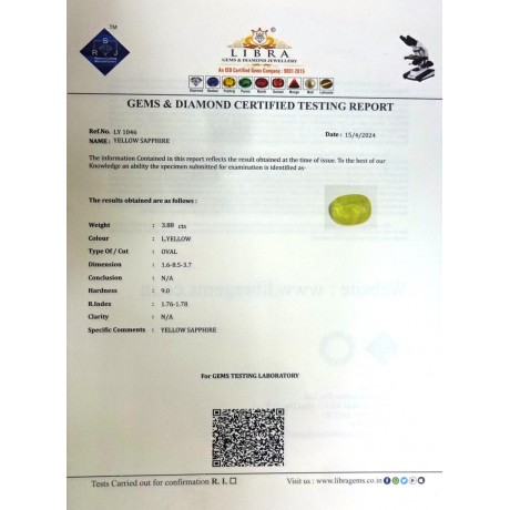 YELLOW SAPPHIRE