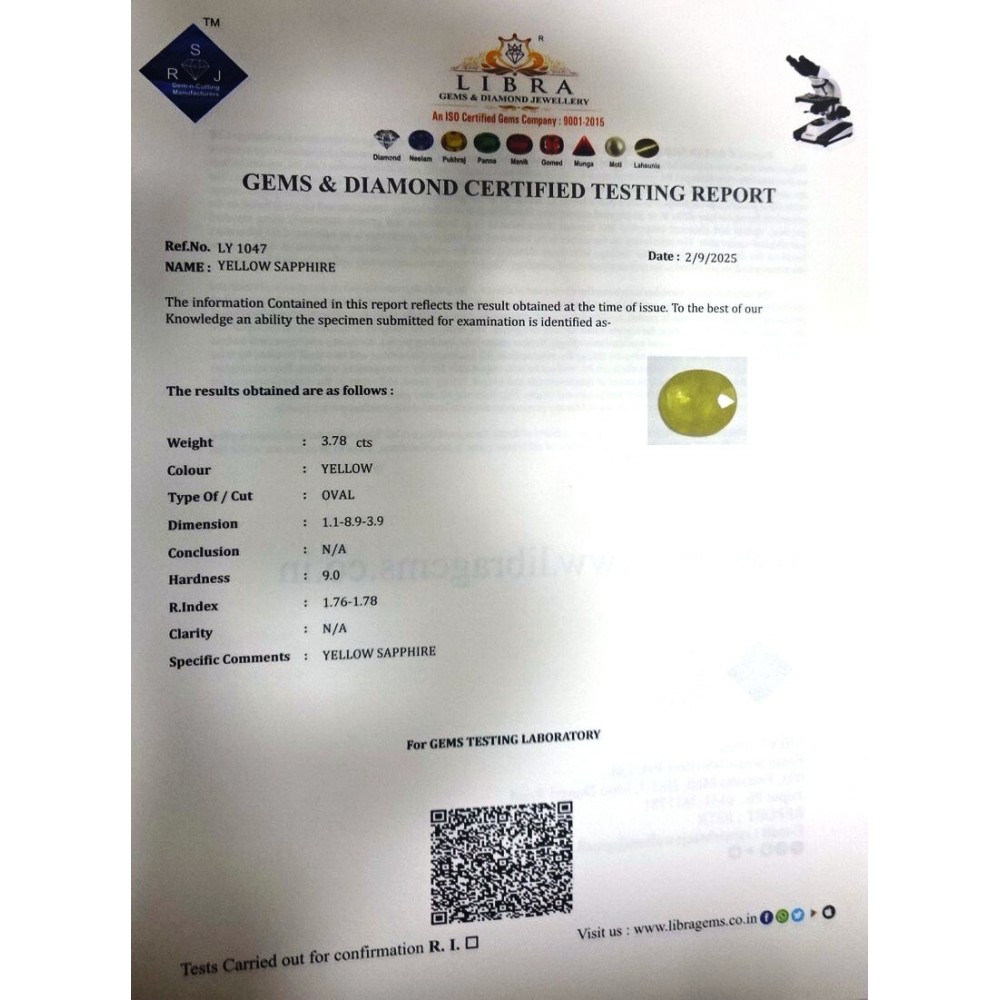 YELLOW SAPPHIRE