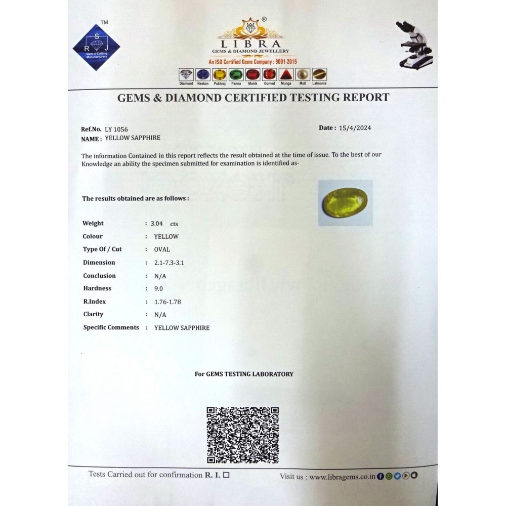 YELLOW SAPPHIRE
