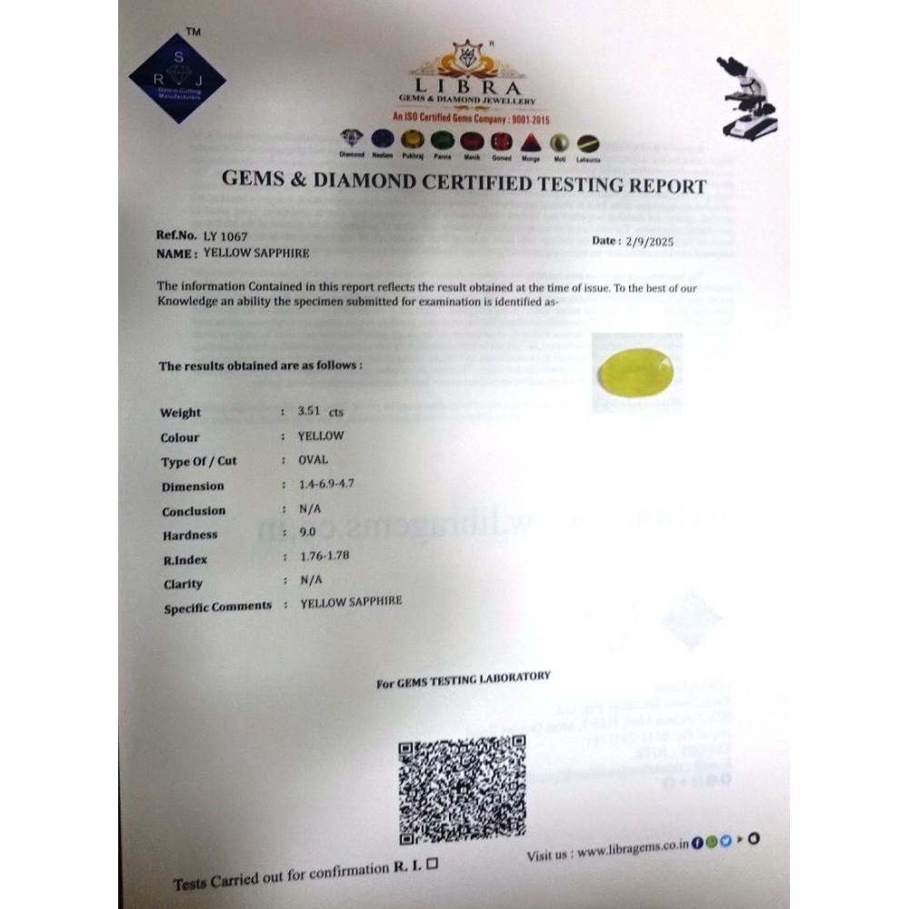 YELLOW SAPPHIRE
