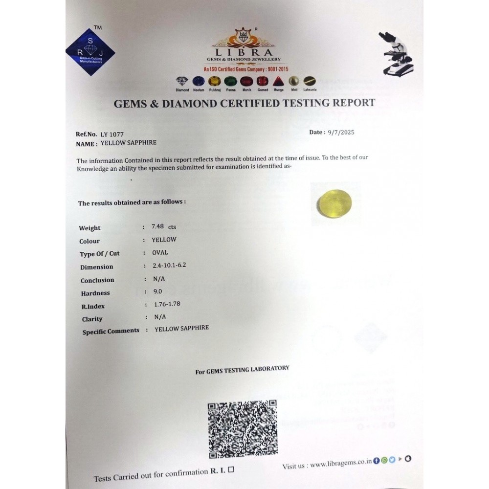YELLOW SAPPHIRE