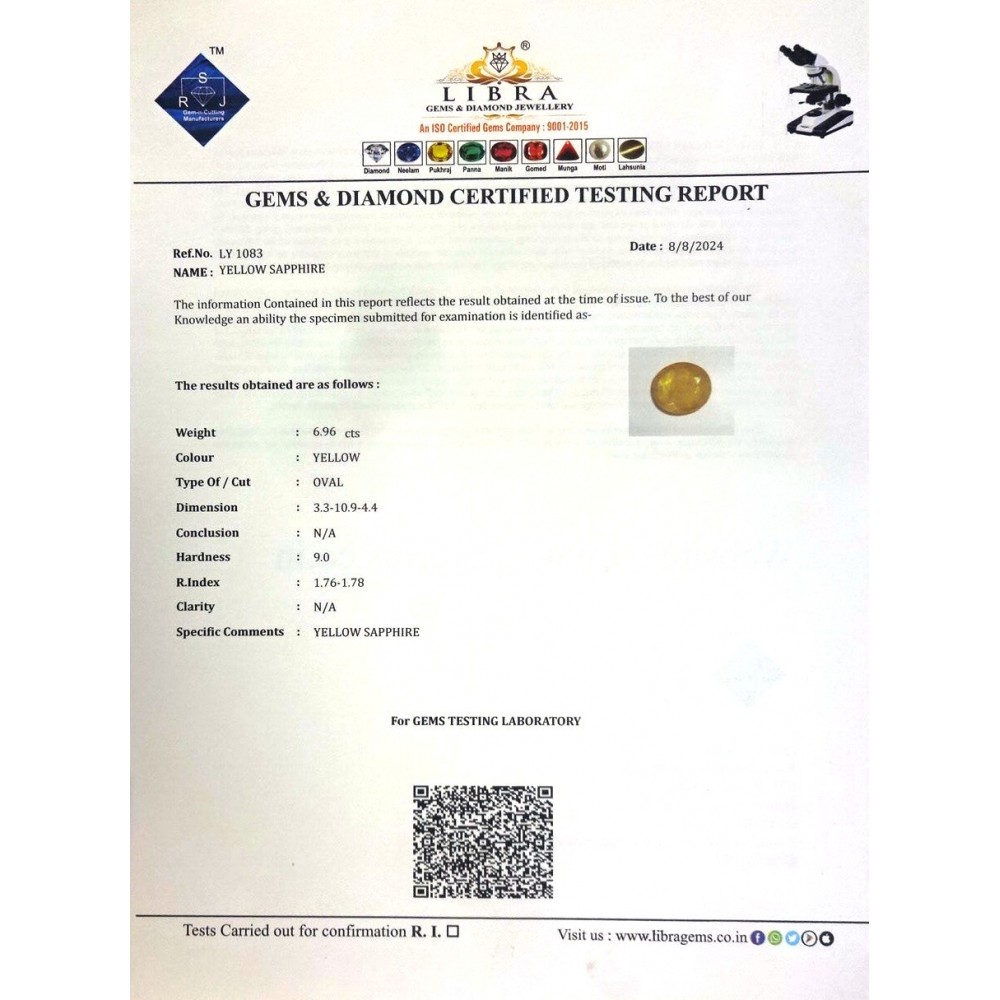 YELLOW SAPPHIRE