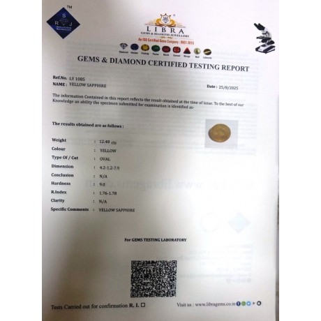 YELLOW SAPPHIRE