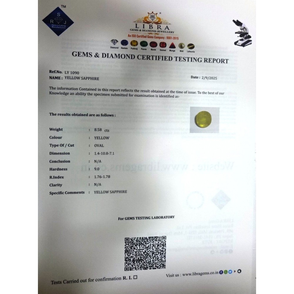 YELLOW SAPPHIRE
