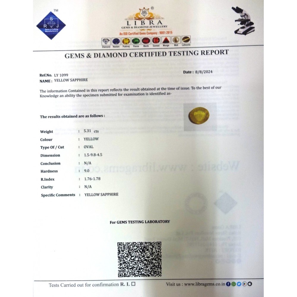 YELLOW SAPPHIRE