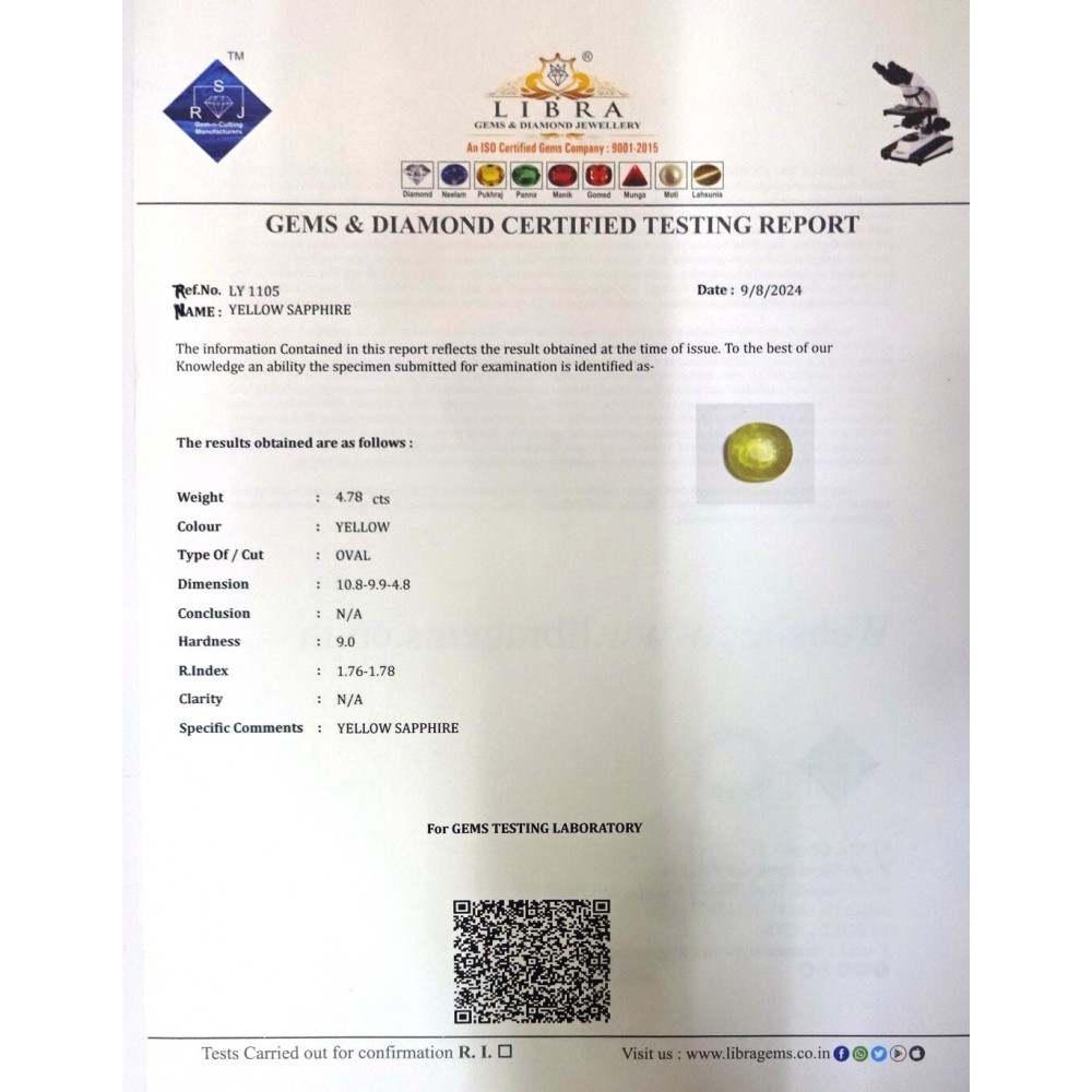 YELLOW SAPPHIRE