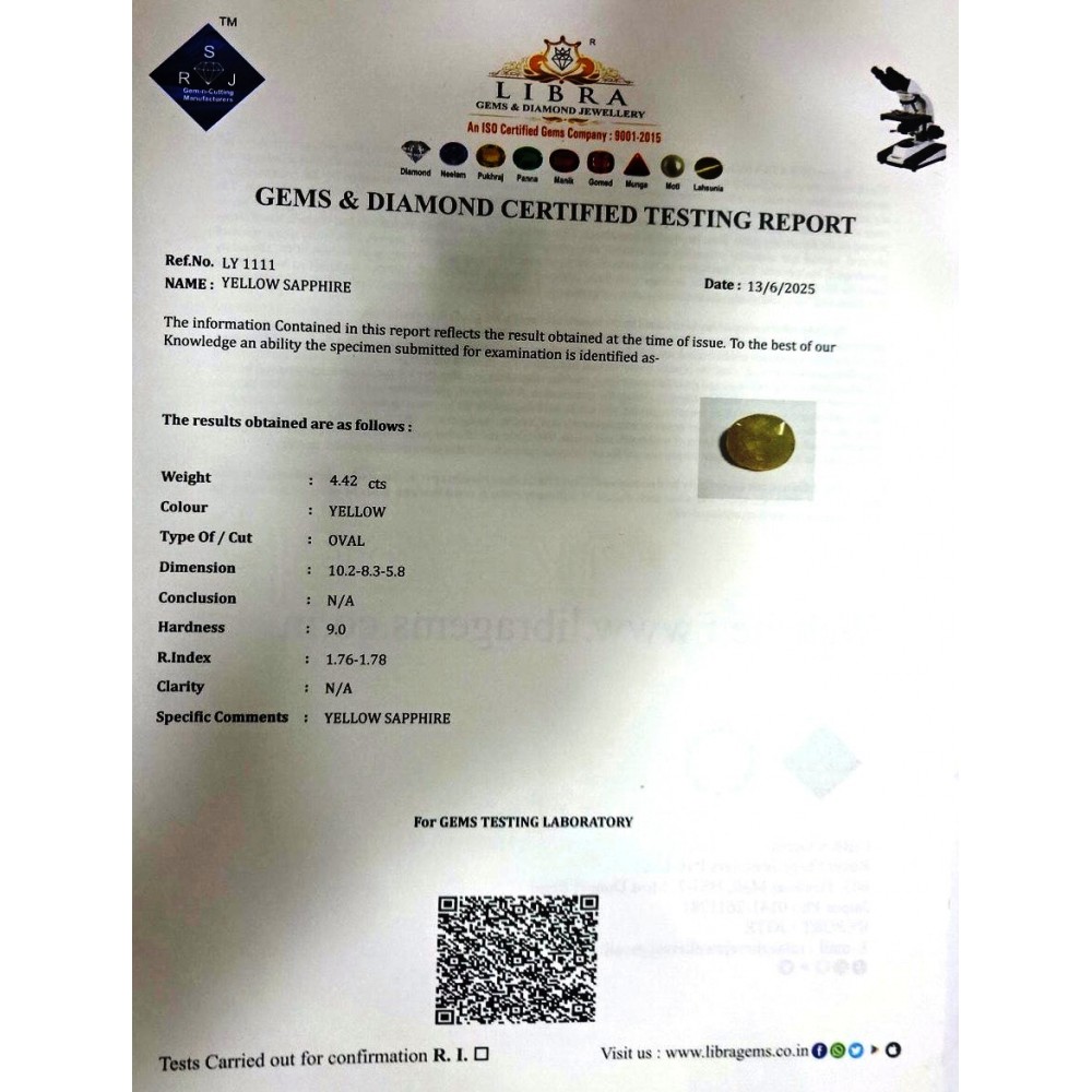 YELLOW SAPPHIRE
